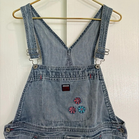 Junior's Denim Shortalls Size 11/12 - Picture 2 of 6